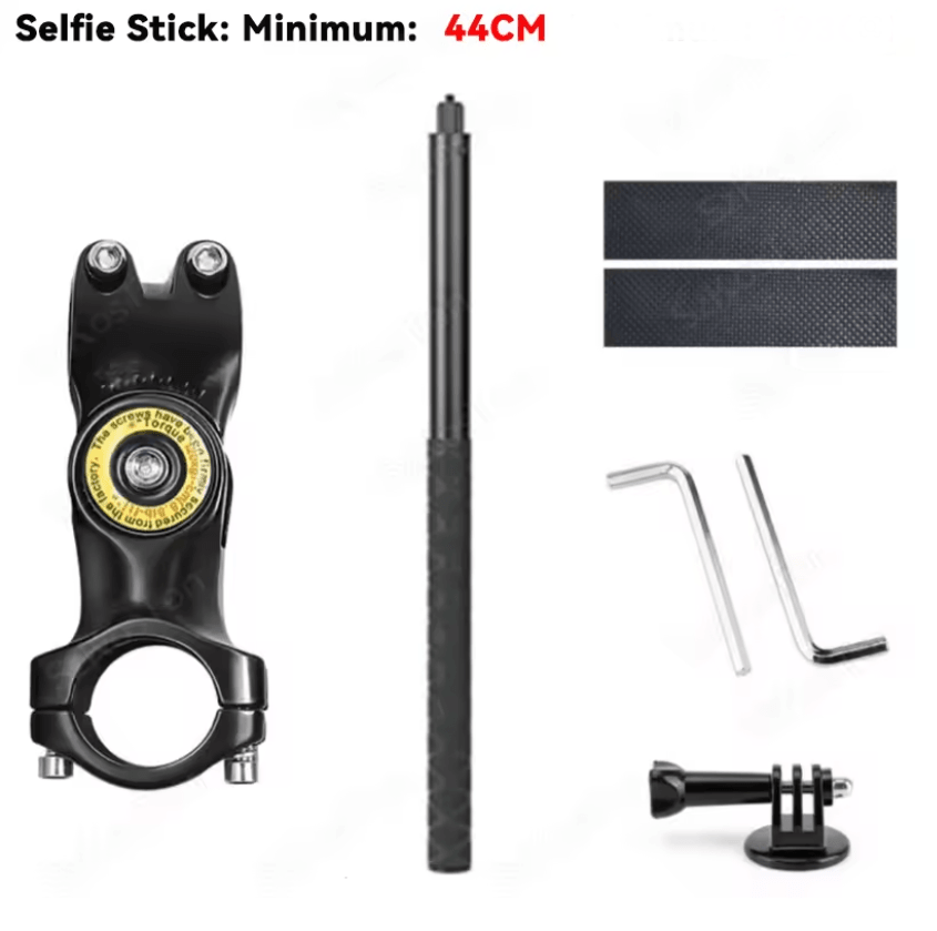 Adjustable Handlebar Selfie Monopod Mount For Insta360 And GoPro 5
