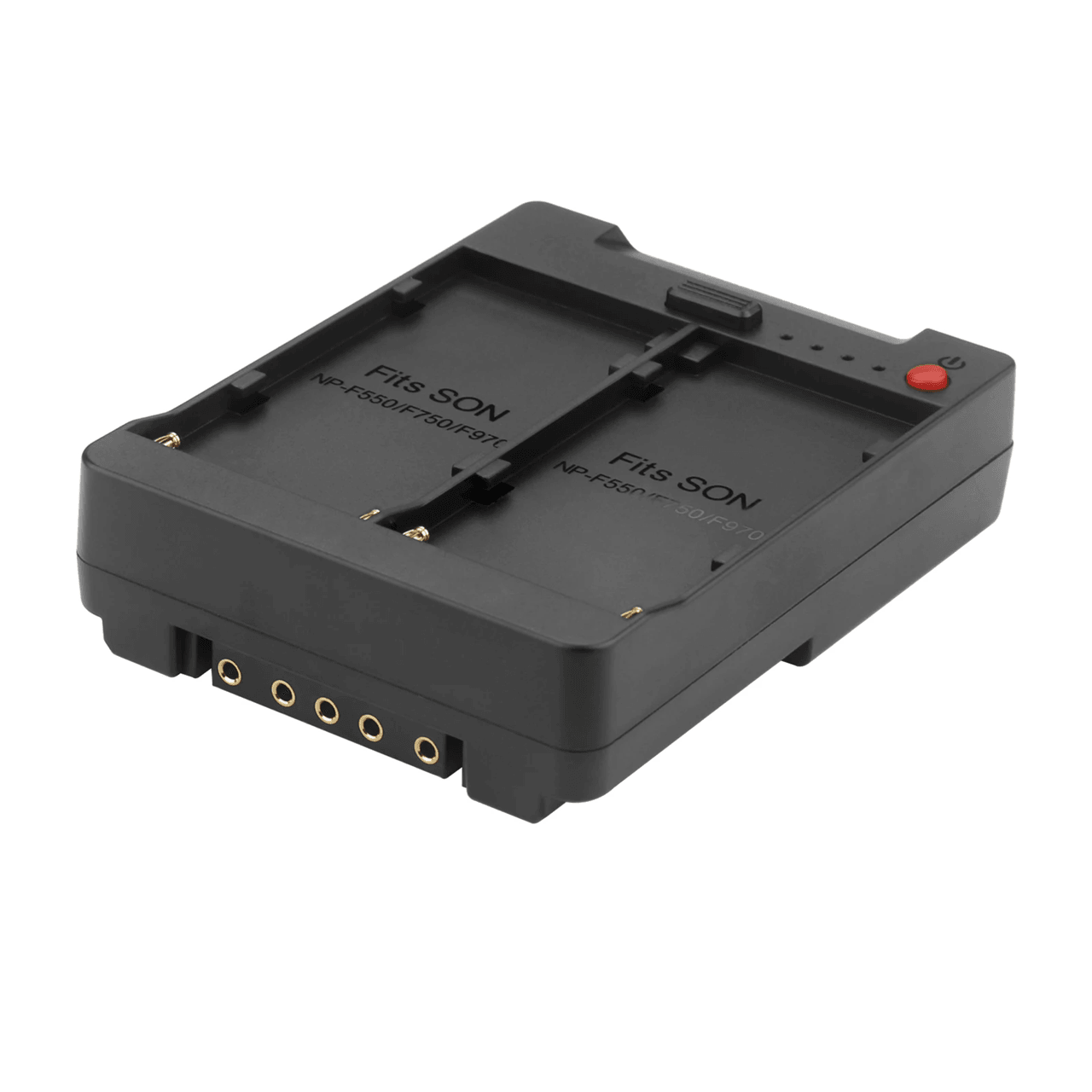 Probty Dual NPF970 To V Mount Converter Plate With D Tap 1