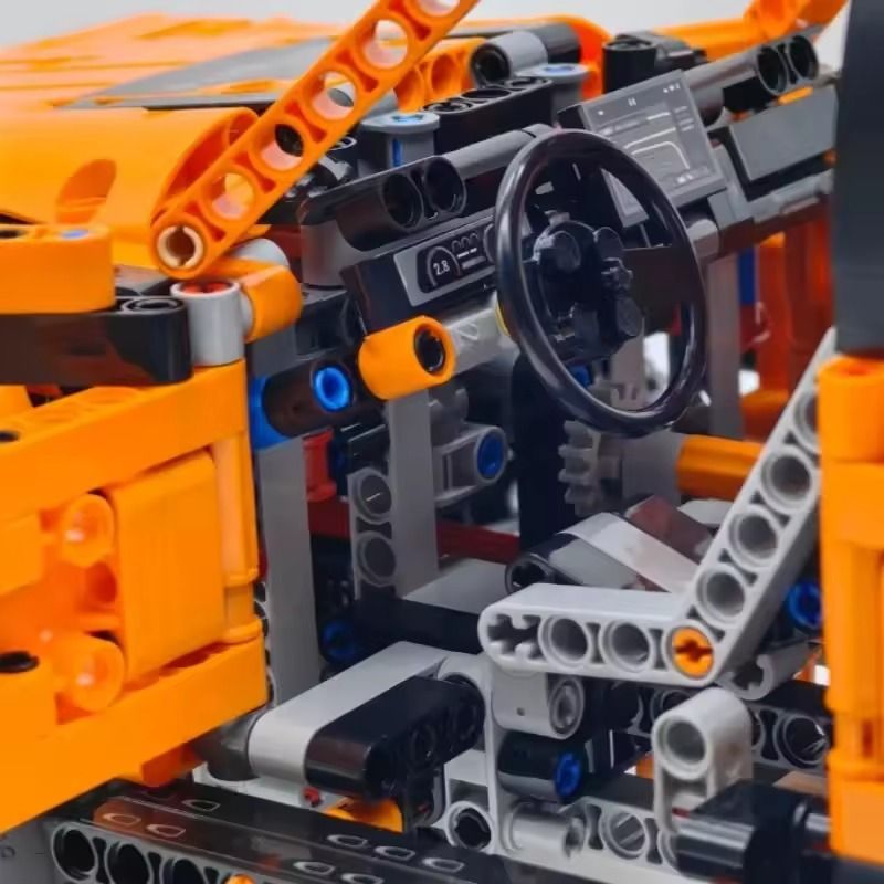 TechRacer F150 MOC Building Block Truck Toy 1