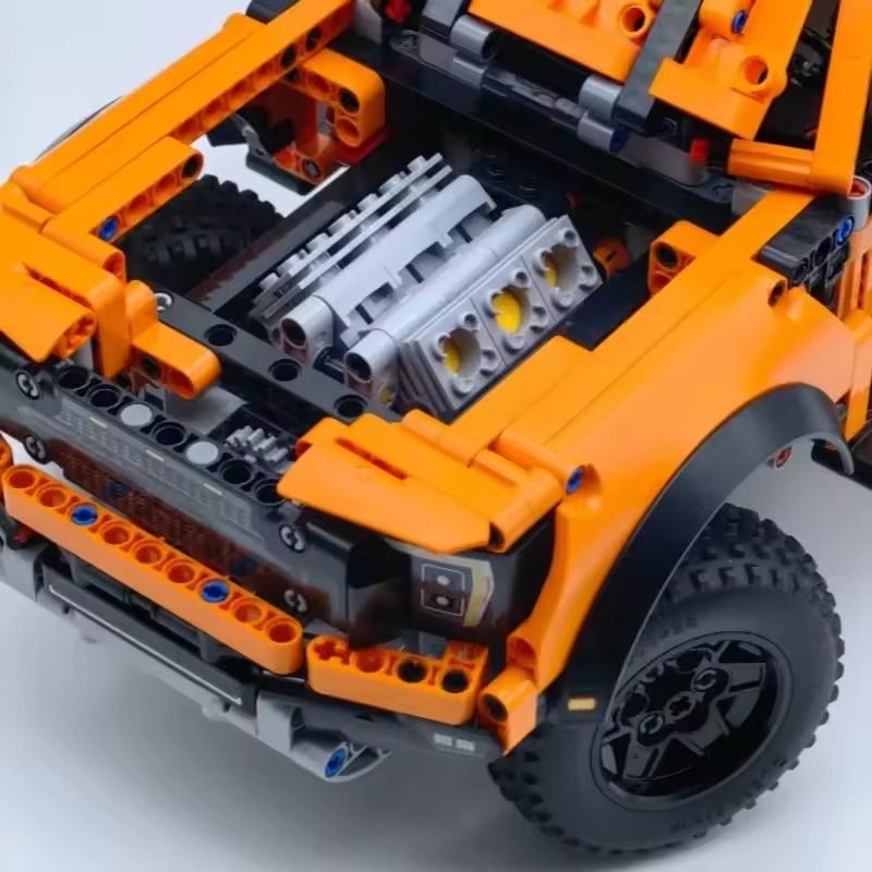 TechRacer F150 MOC Building Block Truck Toy 2