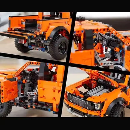 TechRacer F150 MOC Building Block Truck Toy 4