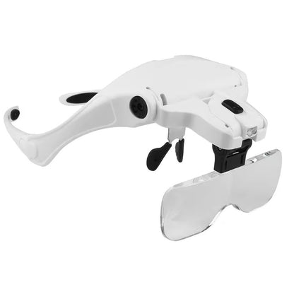 Adjustable LED Head Magnifying Glasses With Multiple Lens Strengths 2