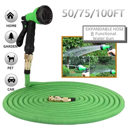 Expandable Garden Water Hose With High Pressure Double Metal Connectors 2