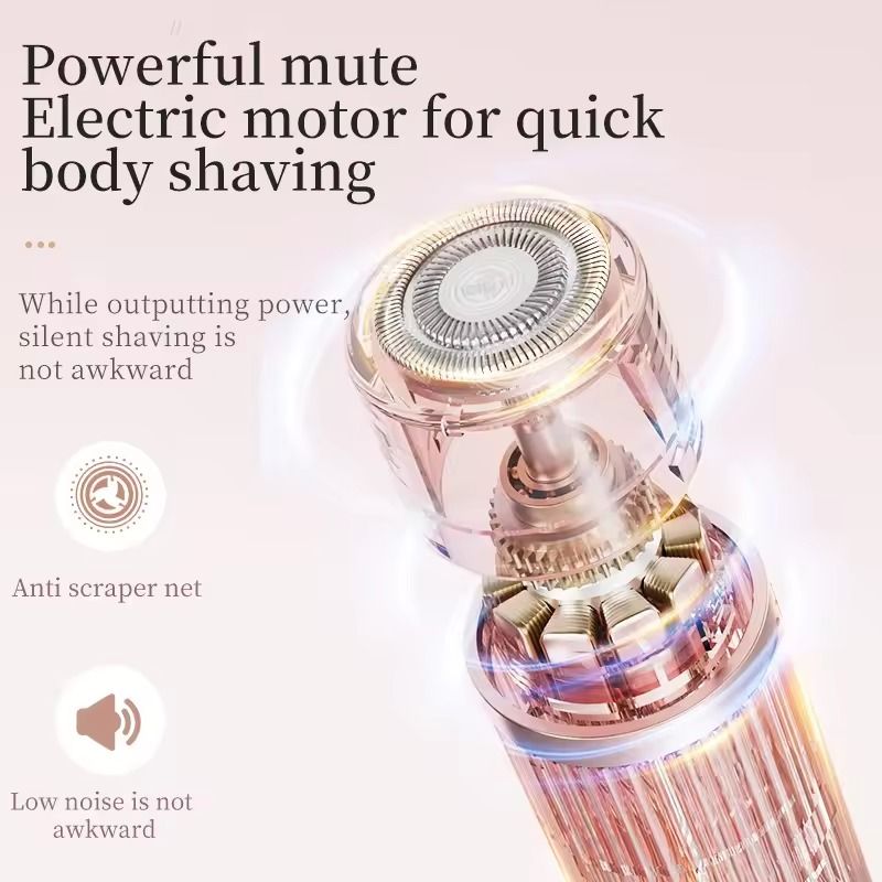 Electric Shaver For Women With Painless Bikini And Facial Hair Removal 3