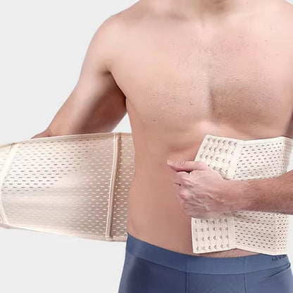 Men Slimming Body Shaper Waist Trainer Compression Belt 4