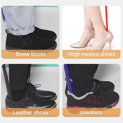 Extra Long Flexible Plastic Shoe Horn For Easy Wear 2