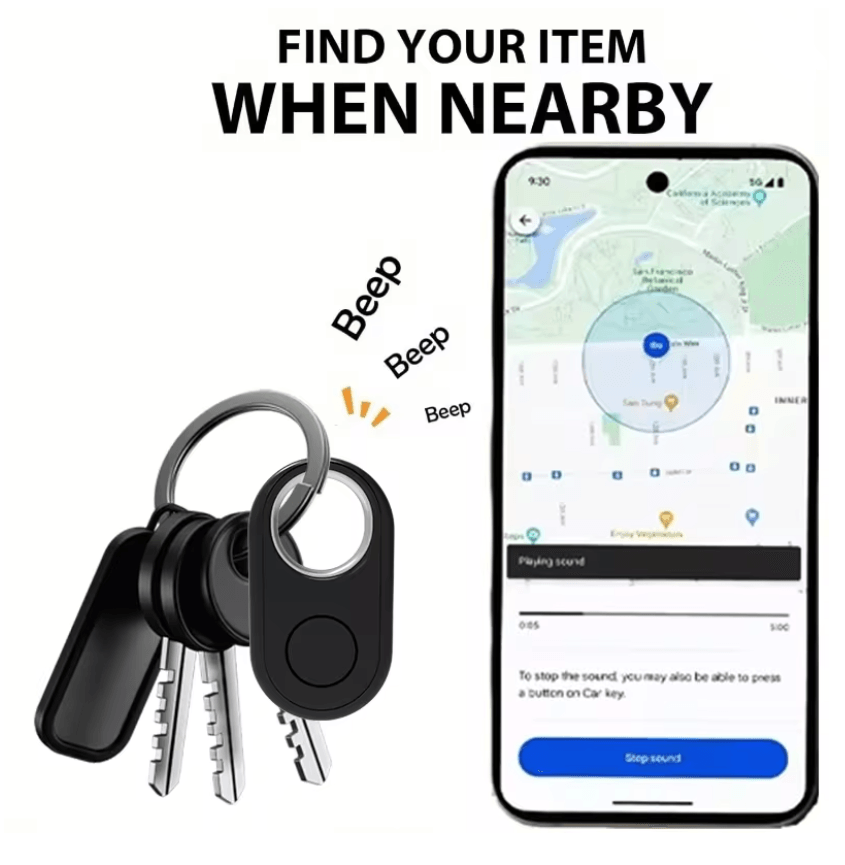 ProTrack Bluetooth GPS Tracker Tag Compatible With Google Find My And Android 4