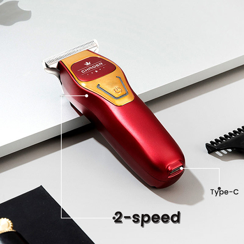 Professional T Blade Hair Trimmer For Men Rechargeable Electric Clipper Beard Shaver Barber Haircut 4