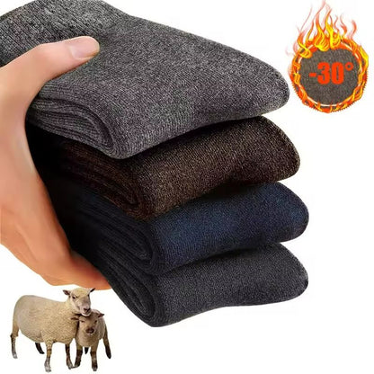 Thick Merino Wool Winter Socks Warm Thermal Cold Weather Socks