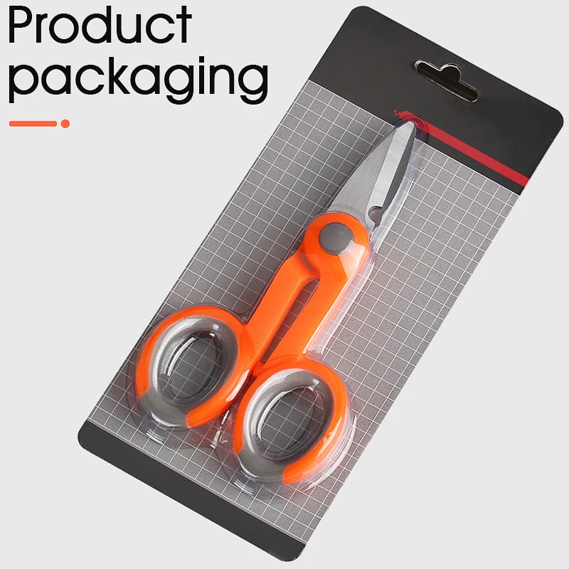 Aramid Scissors Fibre Optic Tool, Precision Stripping Scissors for Optical Fiber Cable, Durable Optical Fiber Hand Tool