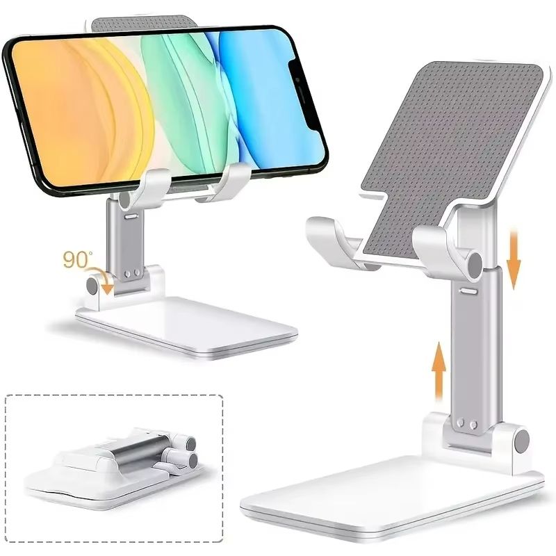 Premium Adjustable Desktop Tablet & Phone Stand – Universal Desk Mobile Holder
