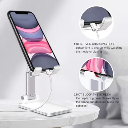 Premium Adjustable Desktop Tablet  Phone Stand  Universal Desk Mobile Holder 4