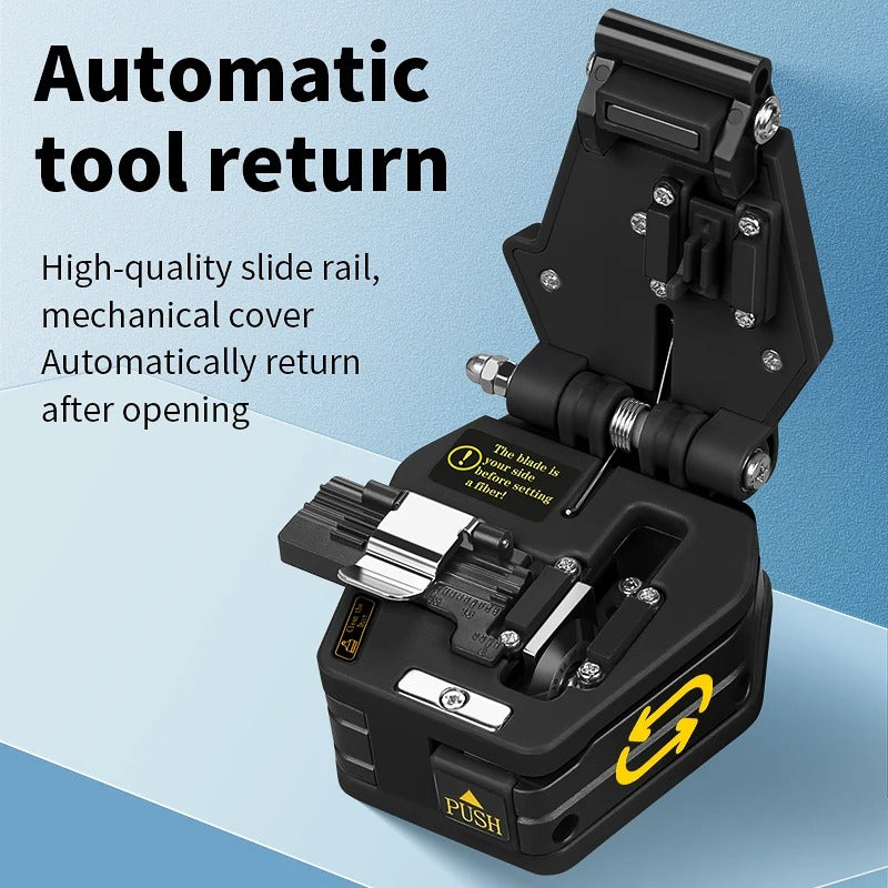 High Precision Fiber Cleaver Optical Fiber Cable Cutting Knife Fiber Optic Tool With 16Blade Surfac 3