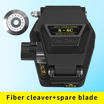 High Precision Fiber Cleaver Optical Fiber Cable Cutting Knife Fiber Optic Tool With 16Blade Surfac 7