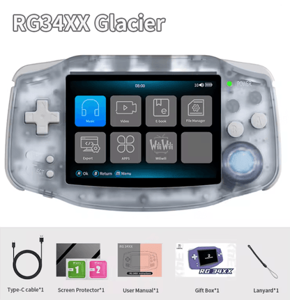 ANBERNIC RG34XX Retro Handheld Gaming Console 3 4 Inch Linux 6