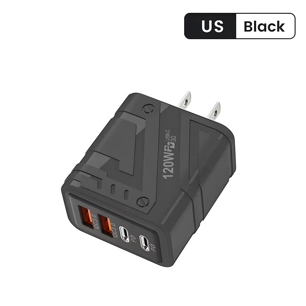UltraCharge 4 Port USBC PD Fast Charging Adapter 6