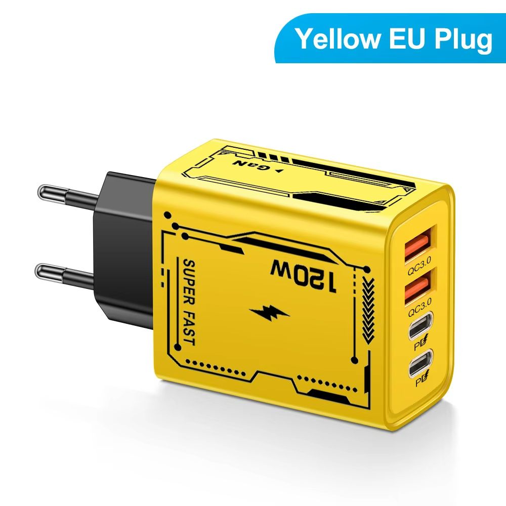 UltraCharge 4 Port USBC PD Fast Charging Adapter 17