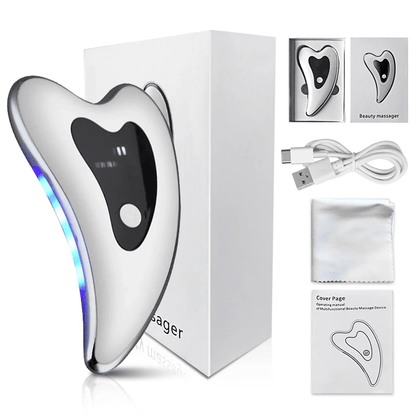 Electric Face Scraping Massager for Lifting Tightening and Double Chin Care