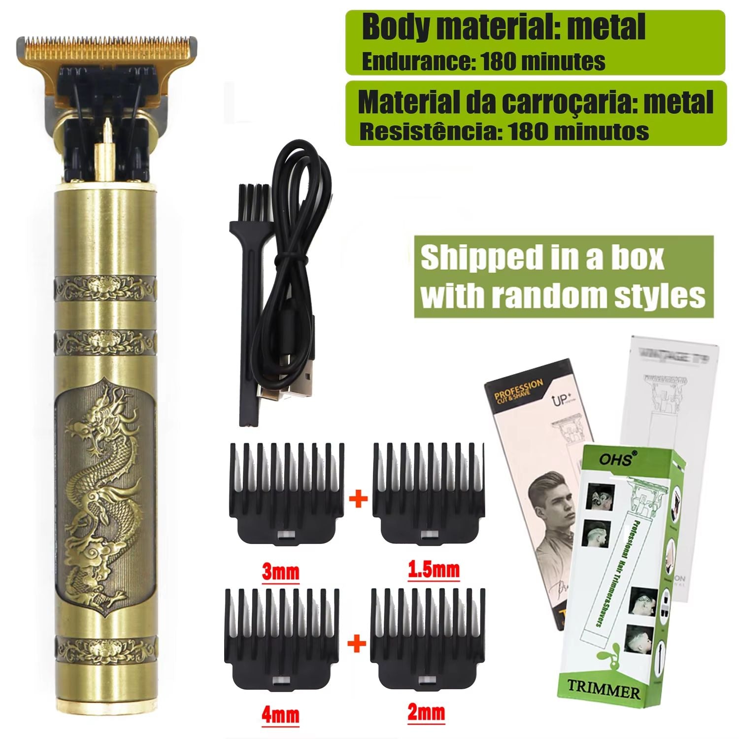 T9 Electric Hair And Beard Trimmer 0mm Precision Cordless Clipper For Men Grooming And Haircuts 15