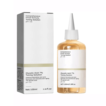 Glycolic Acid Seven Percent Toning Solution 100 Milliliter