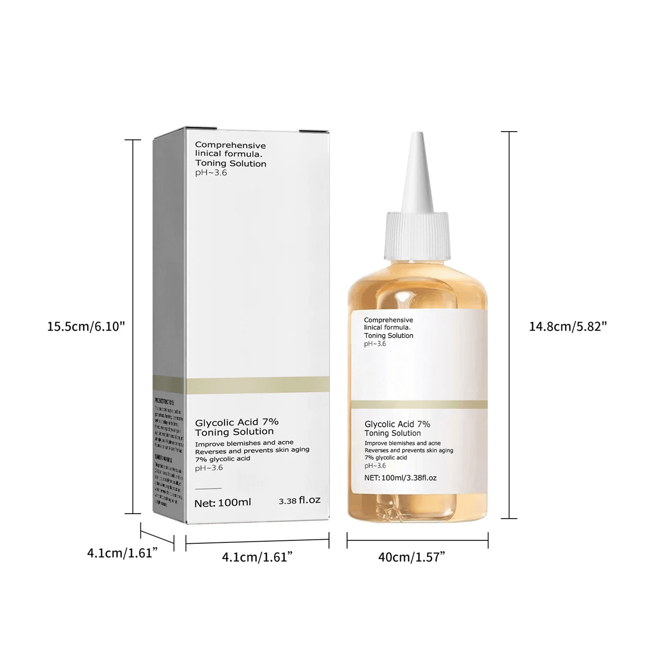 Glycolic Acid Seven Percent Toning Solution 100 Milliliter 3