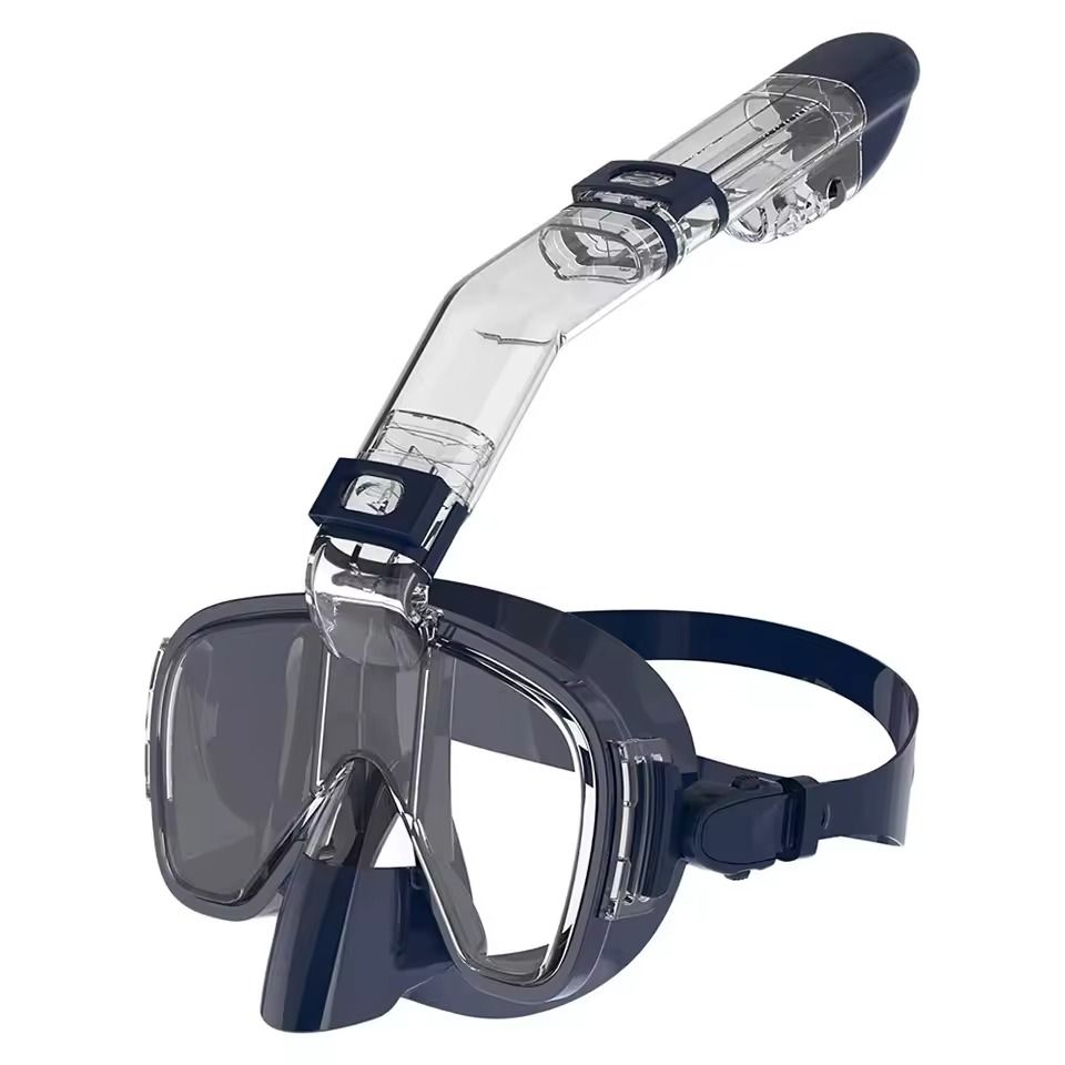 Underwater Snorkeling Mask Set With AntiFog Design And Safe Breathing System 9