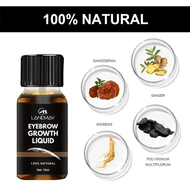 Eyebrow And Eyelash Growth Serum Thicker Fuller Hair Enhancer 2