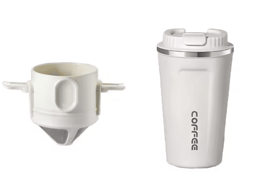 Portable Stainless Steel Coffee Dripper Mug Filter 6