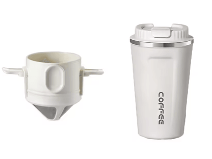 Portable Stainless Steel Coffee Dripper Mug Filter 6