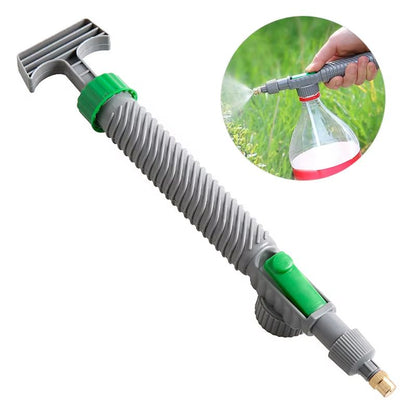 High Pressure Manual Water Sprayer Adjustable Nozzle Bottle Head For Gardening And Cleaning 6
