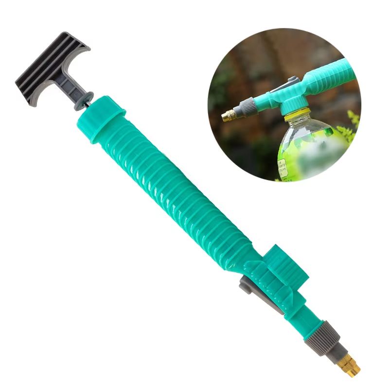 High Pressure Manual Water Sprayer Adjustable Nozzle Bottle Head For Gardening And Cleaning 8