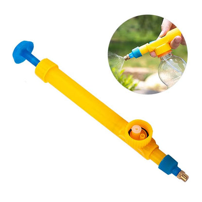 High Pressure Manual Water Sprayer Adjustable Nozzle Bottle Head For Gardening And Cleaning 7