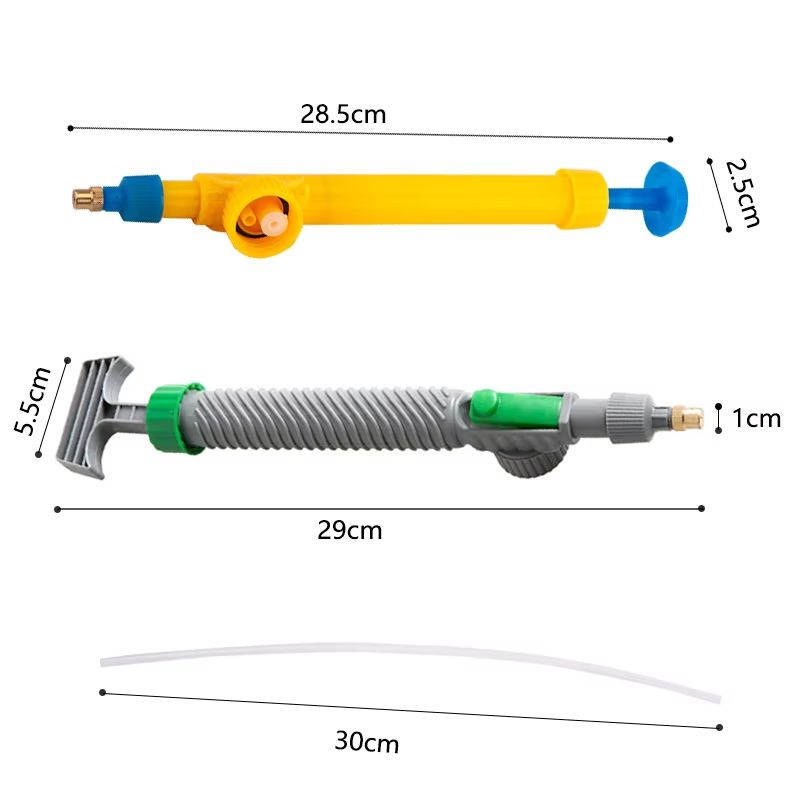 High Pressure Manual Water Sprayer Adjustable Nozzle Bottle Head For Gardening And Cleaning 1