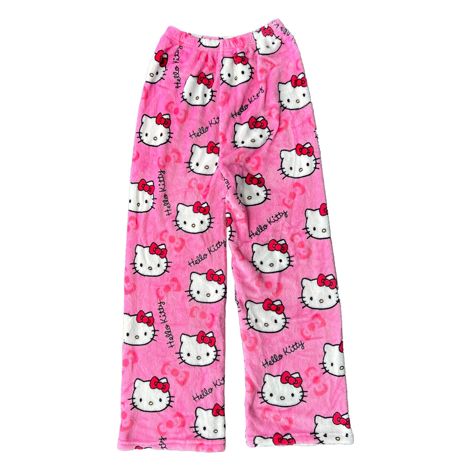 Sanrio Hello Kitty Pajama Pants for Women, Cute Cartoon Anime Sleepwear Trousers for Couples & Home Leisure