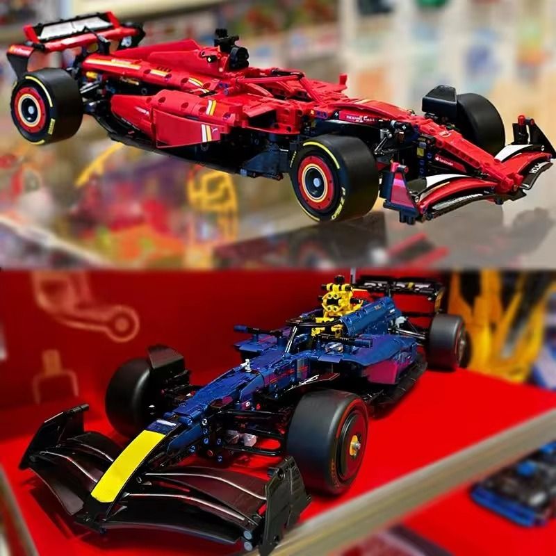 RB20 F1 Racing Car 42206 Building Blocks Kit 1639PCS Technical MOC Assembly Model Car Bricks Adult  1