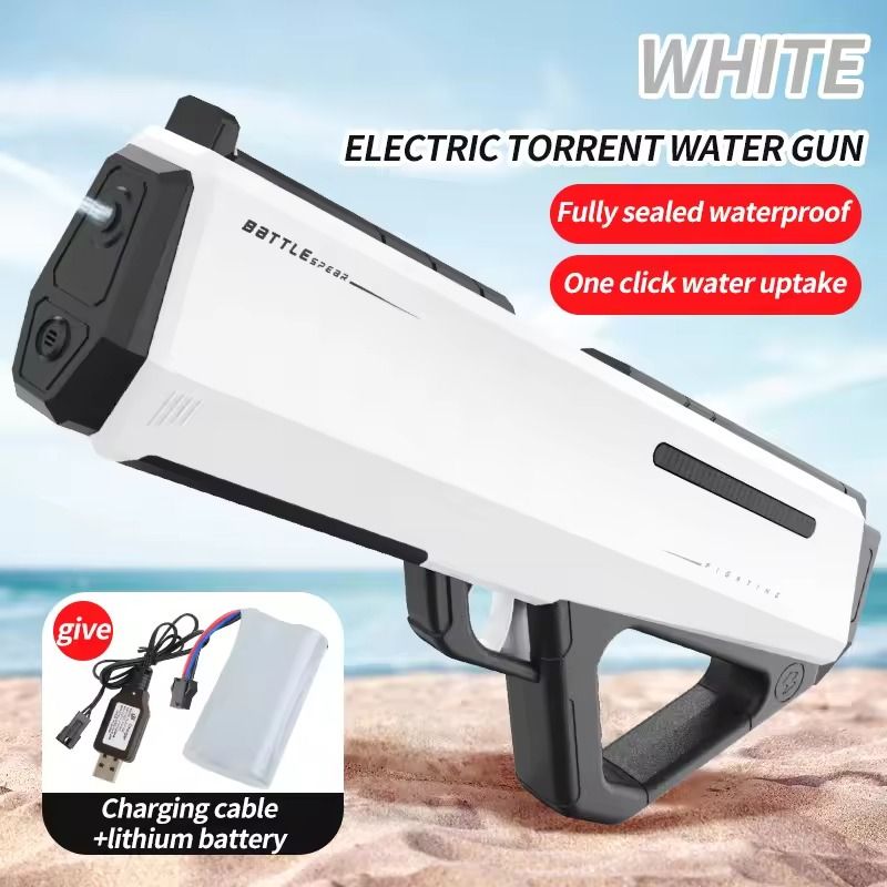 Automatic Electric Water Gun Toy For Kids Summer Outdoor Pool Games 7