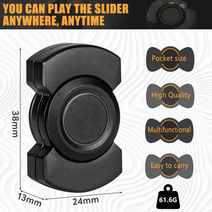 Stainless Steel Fidget Spinner Slider  Clicker Combo Metal Toy For Adult Anxiety Stress Relief  Off 1