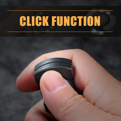 Stainless Steel Fidget Spinner Slider  Clicker Combo Metal Toy For Adult Anxiety Stress Relief  Off 3