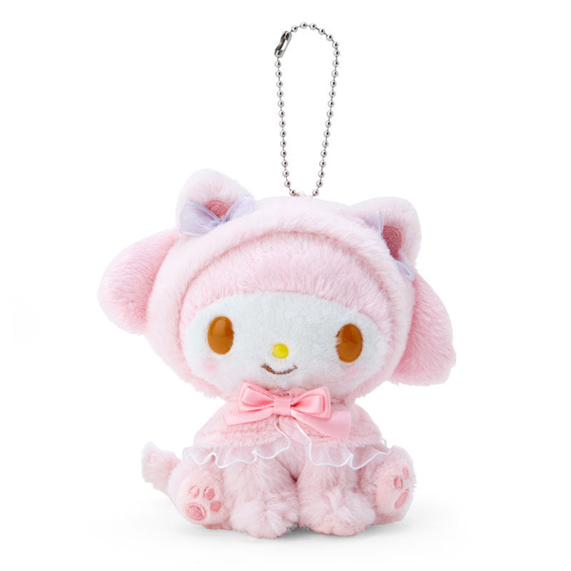 Kawaii Hello Kitty Kuromi Plush Keychain Sanrioed Cute Doll Pendant For Bags Kids Car Gifts  Christ 12