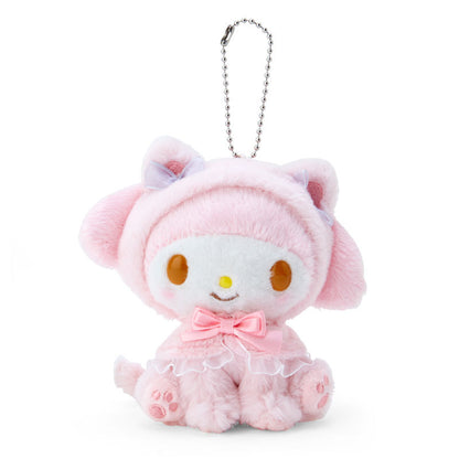 Kawaii Hello Kitty Kuromi Plush Keychain Sanrioed Cute Doll Pendant For Bags Kids Car Gifts  Christ 12