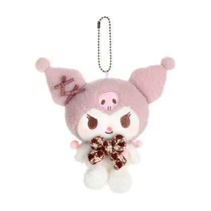 Kawaii Hello Kitty Kuromi Plush Keychain Sanrioed Cute Doll Pendant For Bags Kids Car Gifts  Christ 14