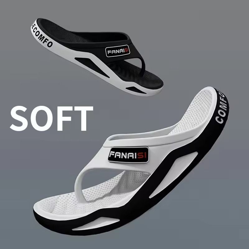 Summer Mens Flip Flops Comfortable Outdoor Beach Sandals Casual House Shoes 5