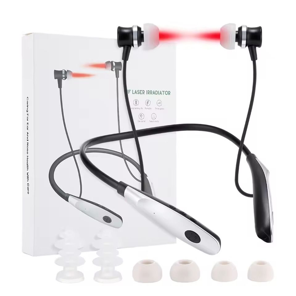 Portable Nasal And Ear Canal Laser Irradiator Rechargeable Neck Hanging Laser Therapy Device 6