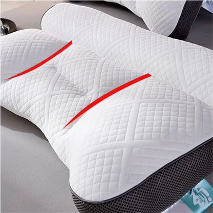 memory foam pillow, ergonomic pillow, orthopedic pillow, cervical support pillow, slow rebound pillow