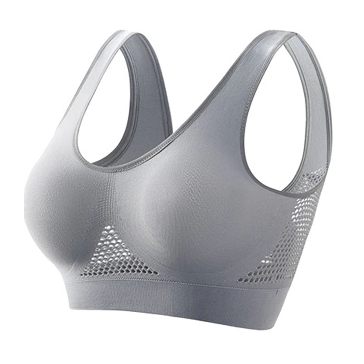 FlexEase Yoga Sports Bra Padded Crop Top  Breathable Activewear With Sizes S4XL 13