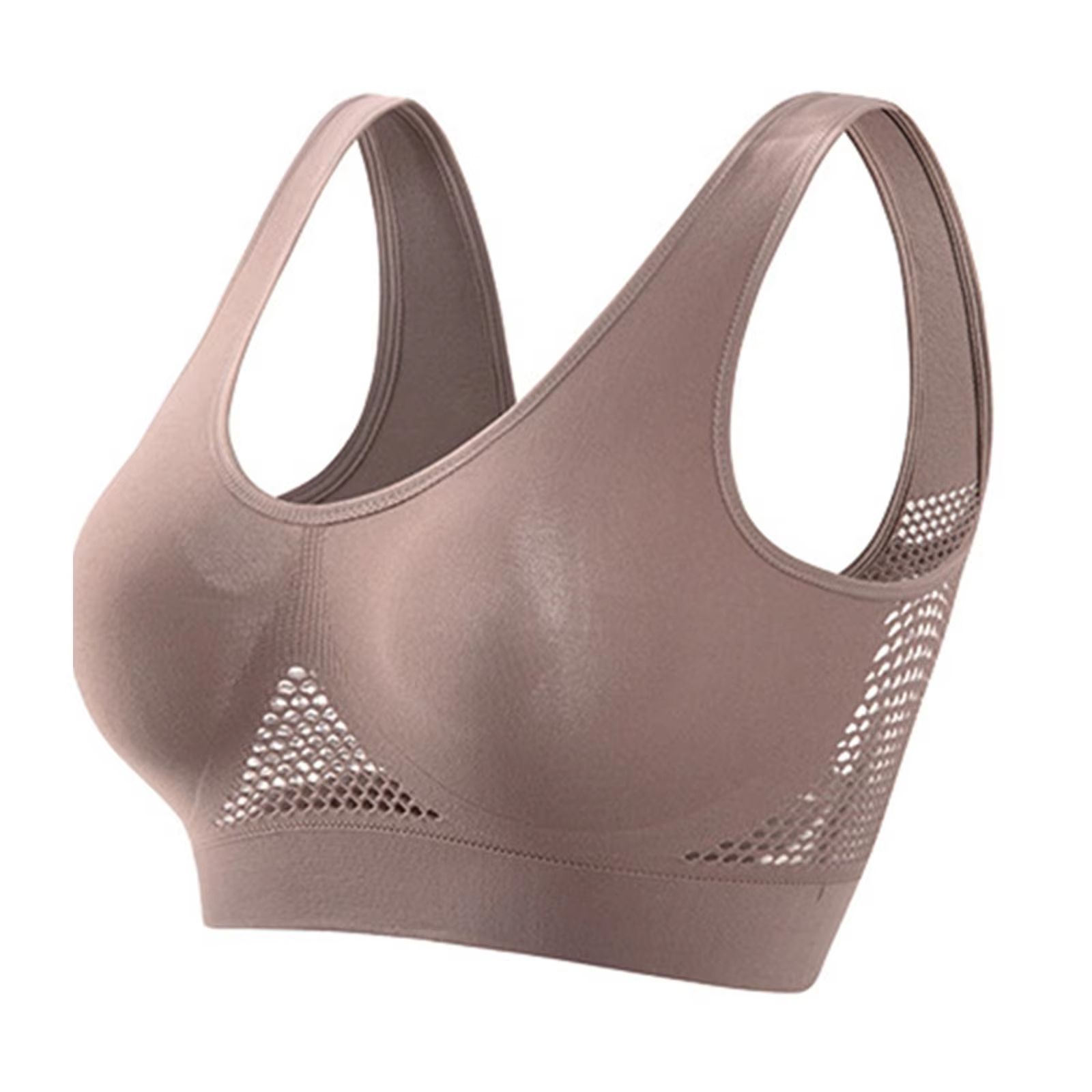 FlexEase Yoga Sports Bra Padded Crop Top  Breathable Activewear With Sizes S4XL 16