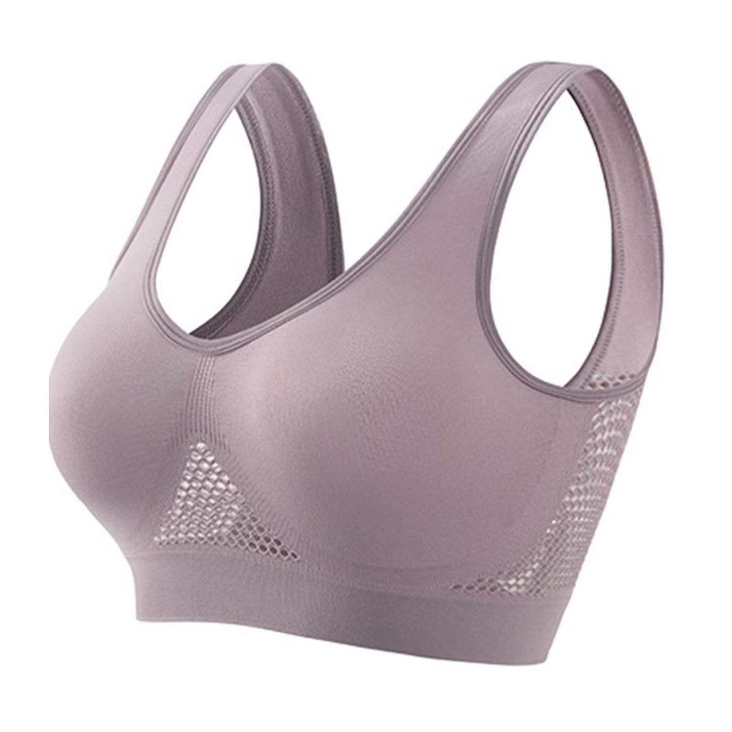 FlexEase Yoga Sports Bra Padded Crop Top  Breathable Activewear With Sizes S4XL 10