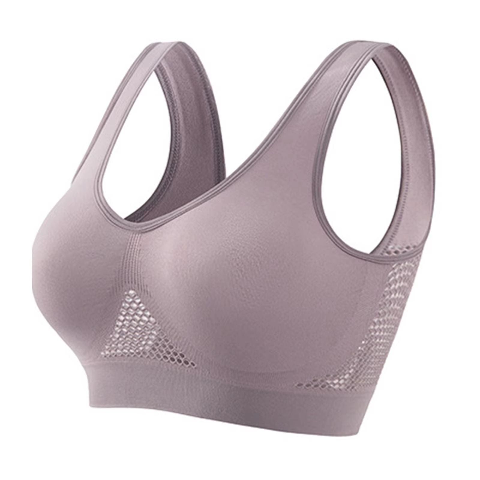 FlexEase Yoga Sports Bra Padded Crop Top  Breathable Activewear With Sizes S4XL 10
