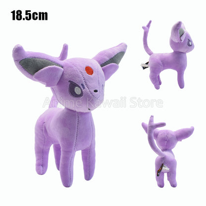 Pokemon Plush Toy, Mimikyu Eevee Umbreon Flareon Jolteon Vaporeon Glaceon Sylveon Espeon Evolution Stuffed Peluche Doll