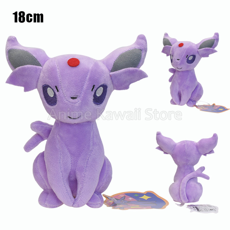 Pokemon Plush Toy, Mimikyu Eevee Umbreon Flareon Jolteon Vaporeon Glaceon Sylveon Espeon Evolution Stuffed Peluche Doll